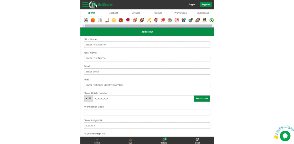 Mwongozo wa Kujiandikisha