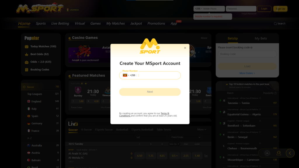 Mwongozo wa Kujisajili