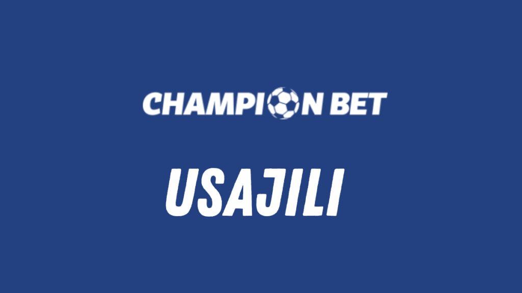 Champion Bet Usajili